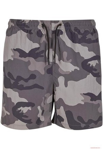 Brandit herren badeshorts grey - badeshorts,