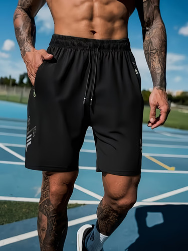 Kurze hose shorts schwarz - kurze, l